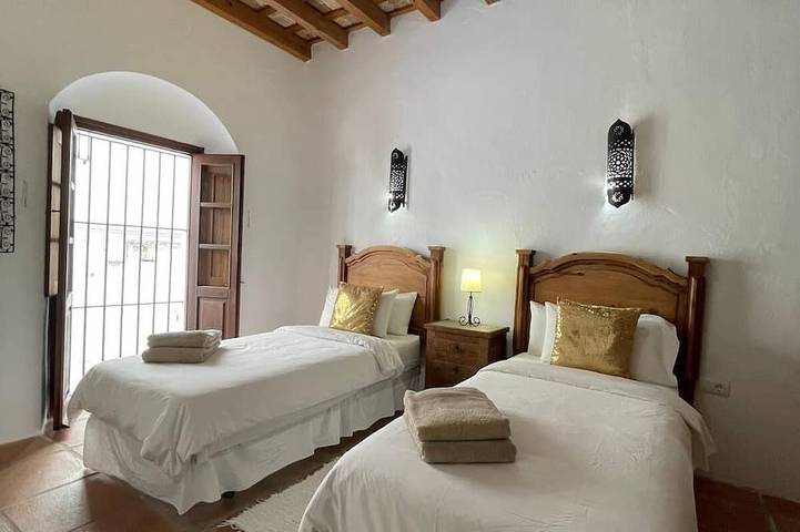 Wunderschönes maurisches Stadthaus mit privatem Pool und Dachterrasse in Vejer de la Frontera, Costa de la Luz