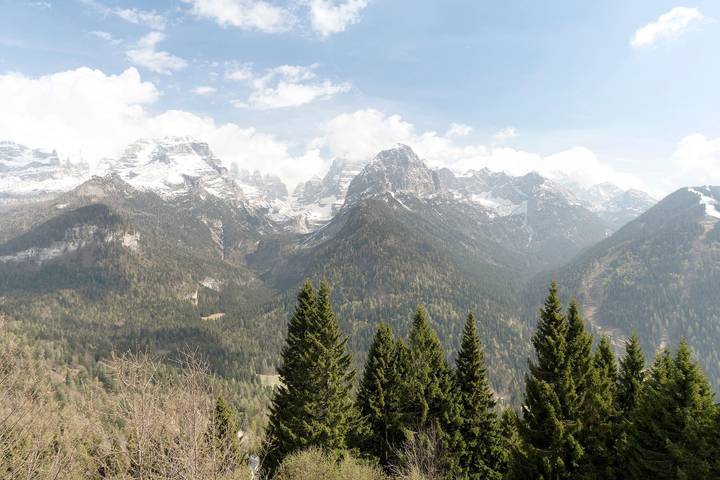 Gîte pour 5 personnes, avec Balcon à Madonna di Campiglio - 4
