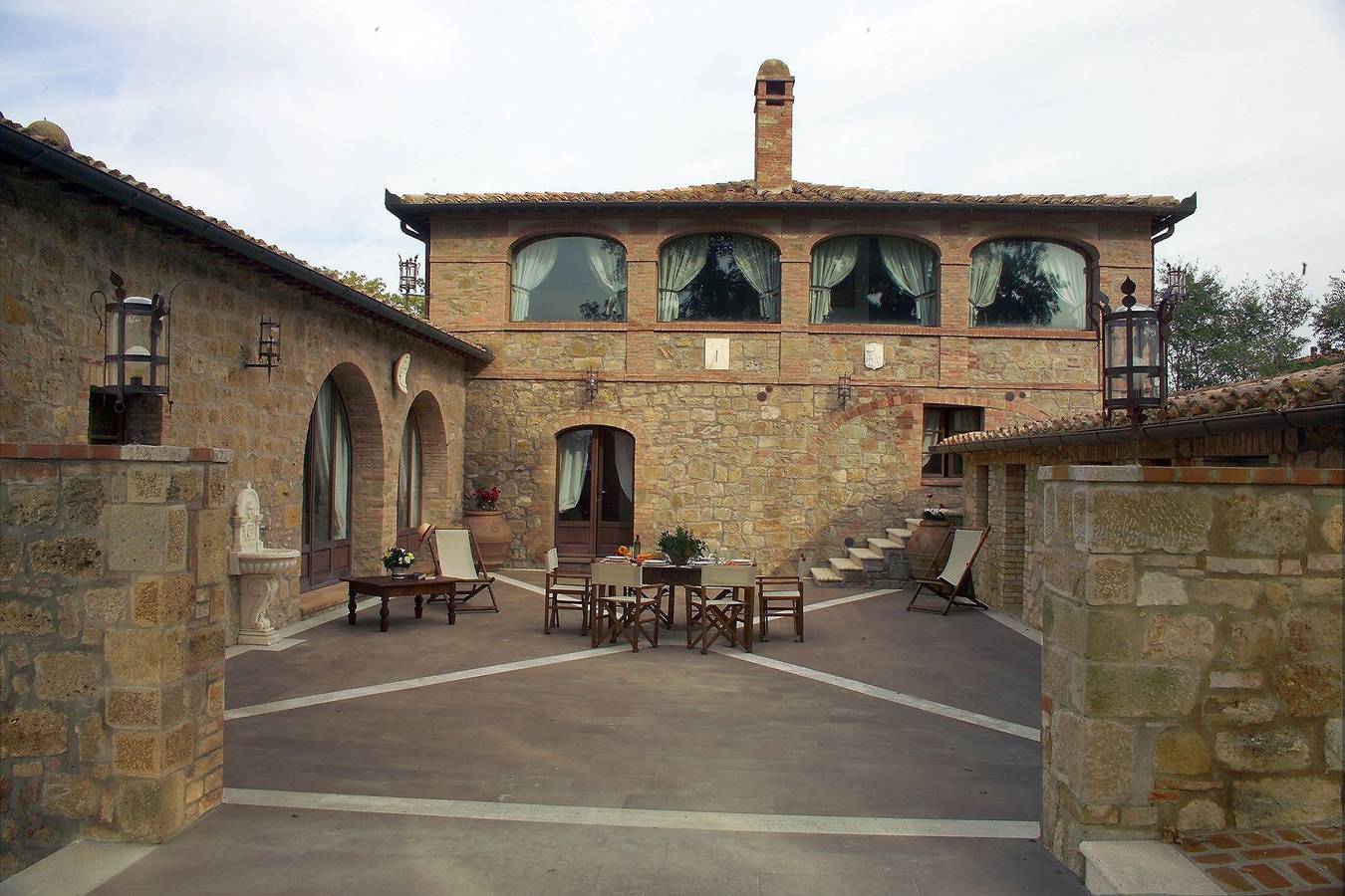 Villa Montichiello in Pienza, Orciatal