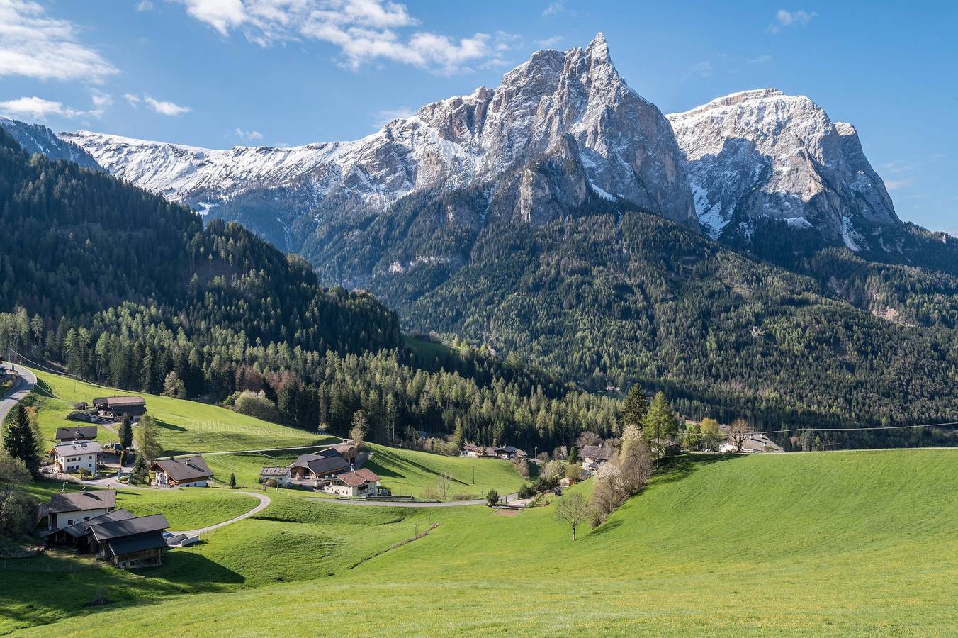 Ganze Wohnung, Ferienwohnung 'Ronsolhof Schlern' mit Bergblick, Gemeinschaftsgarten und Wlan in Seis am Schlern, Kastelruth