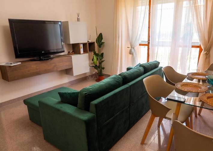 Ferienwohnung für 4 Personen, mit Terrasse und Ausblick