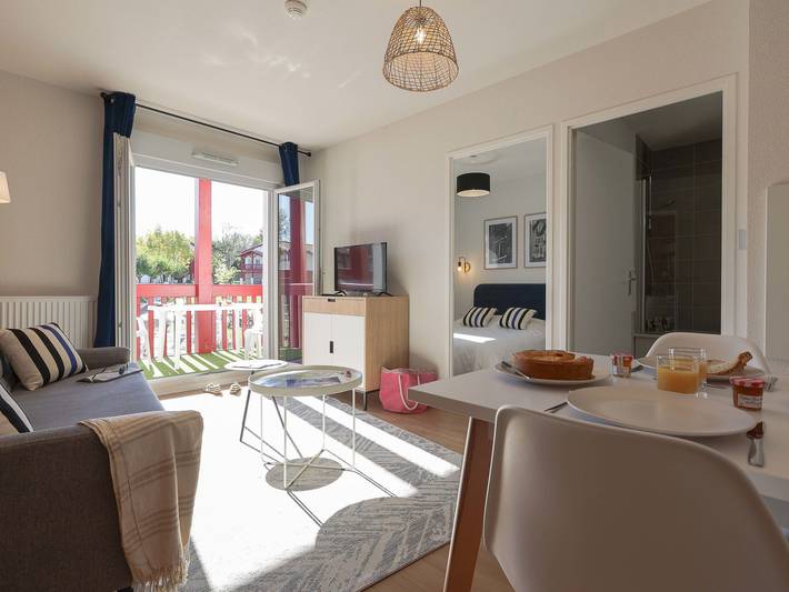 Gîte pour 6 personnes, avec jardin ainsi que sauna et balcon à Urrugne - 3