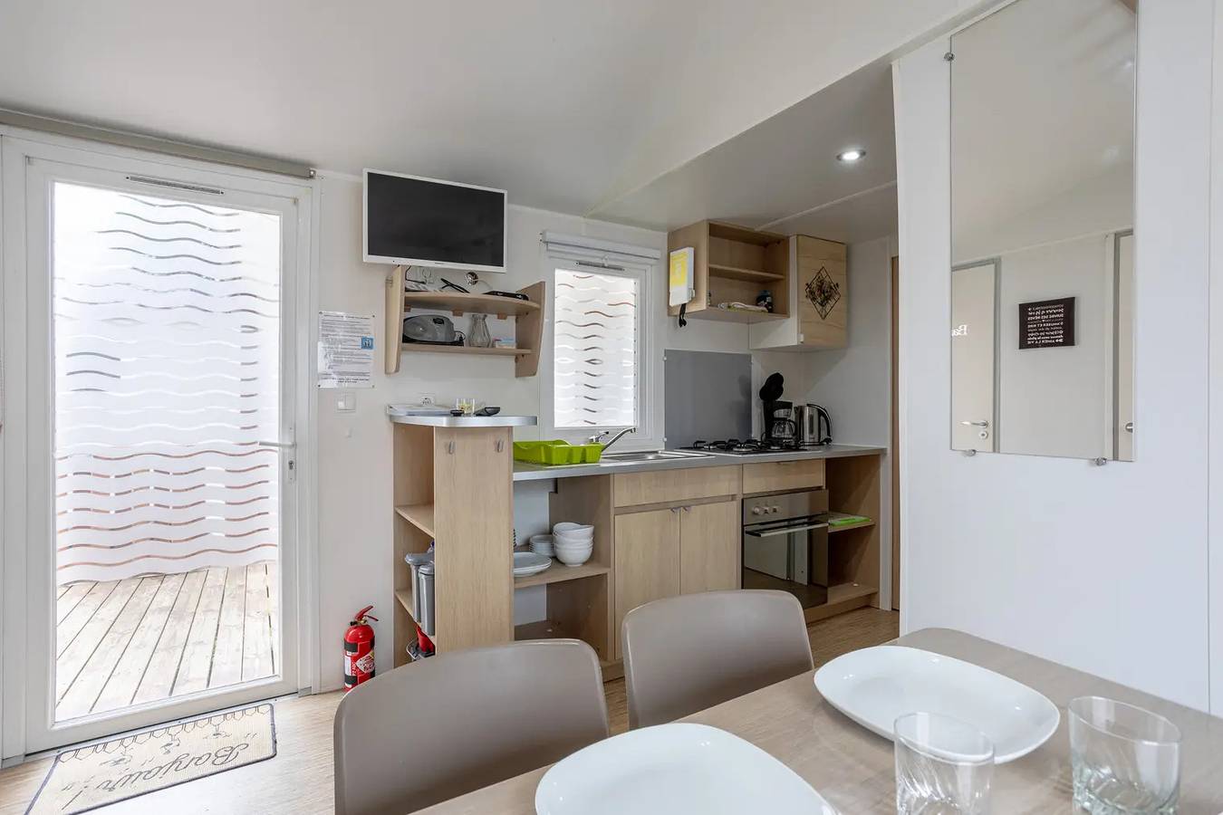 Cabane en bois pour 4 personnes avec vue sur l’océan in Saint-Jean-de-Monts, Vendée