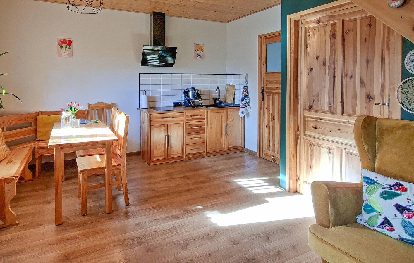 Maison de vacances pour 6 personnes avec jardin in Petite-Pologne