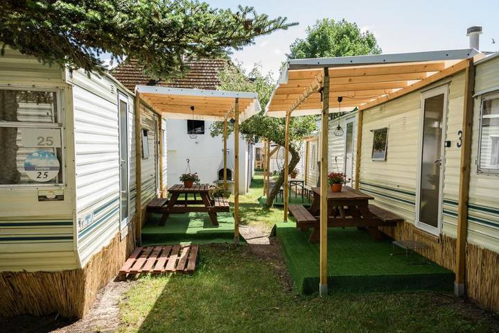 Bungalow für 6 Personen, mit Terrasse und Garten in Mielno - 4