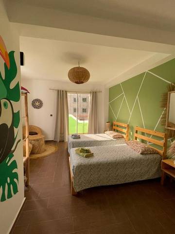Chambre d’hôte pour 2 personnes, avec jardin et vue dans Aftas Imsouane