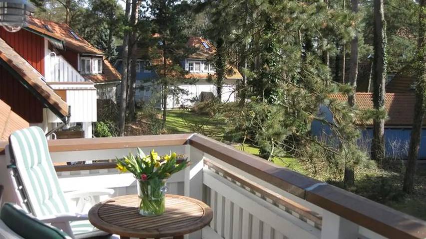 Ferienwohnung für 3 Personen, mit Balkon auf dem Darß