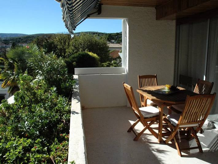 Appartement de vacances pour 2 personnes, avec terrasse à Cassis