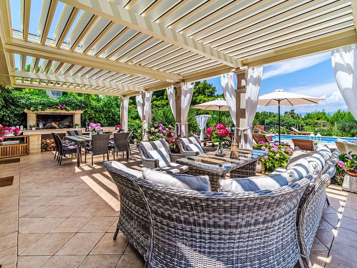 Ferienhaus für 10 Personen, mit Terrasse und Garten, mit Haustier auf Brac - 4