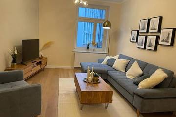 Ferienwohnung für 6 Personen, mit Balkon in Stadtmitte Rostock