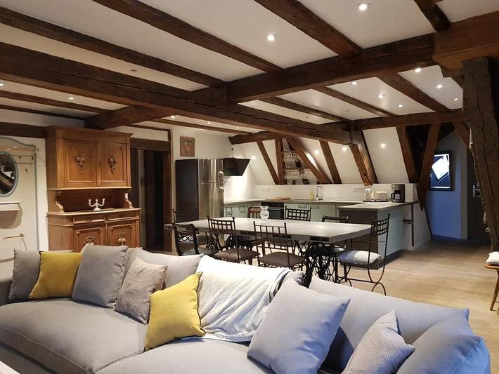 Appartement de vacances pour 10 personnes, avec Terrasse et Vue