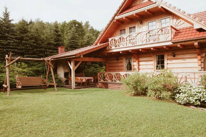 Location de vacances pour 9 personnes, avec Balcon et Terrasse ainsi que Jardin et Vue à Stryszawa - 2