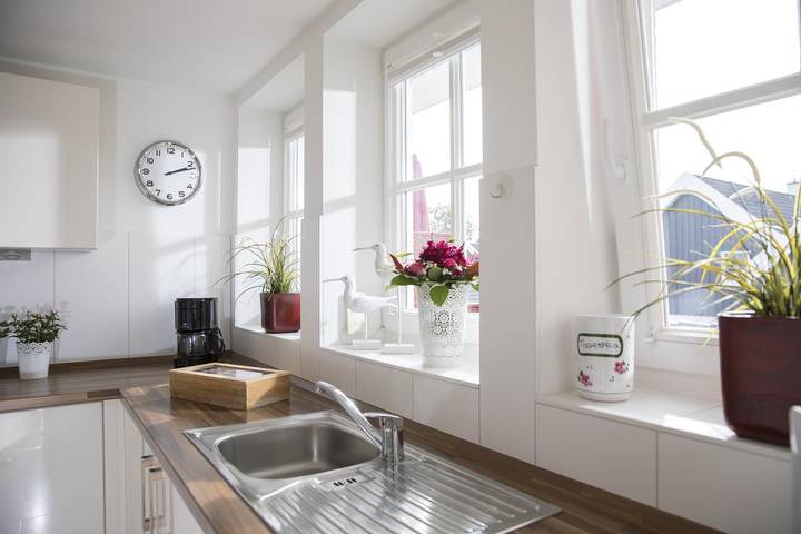 Ferienwohnung für 6 Personen, mit Balkon/Terrasse und Sauna sowie Balkon, mit Haustier in Krummhörn - 4