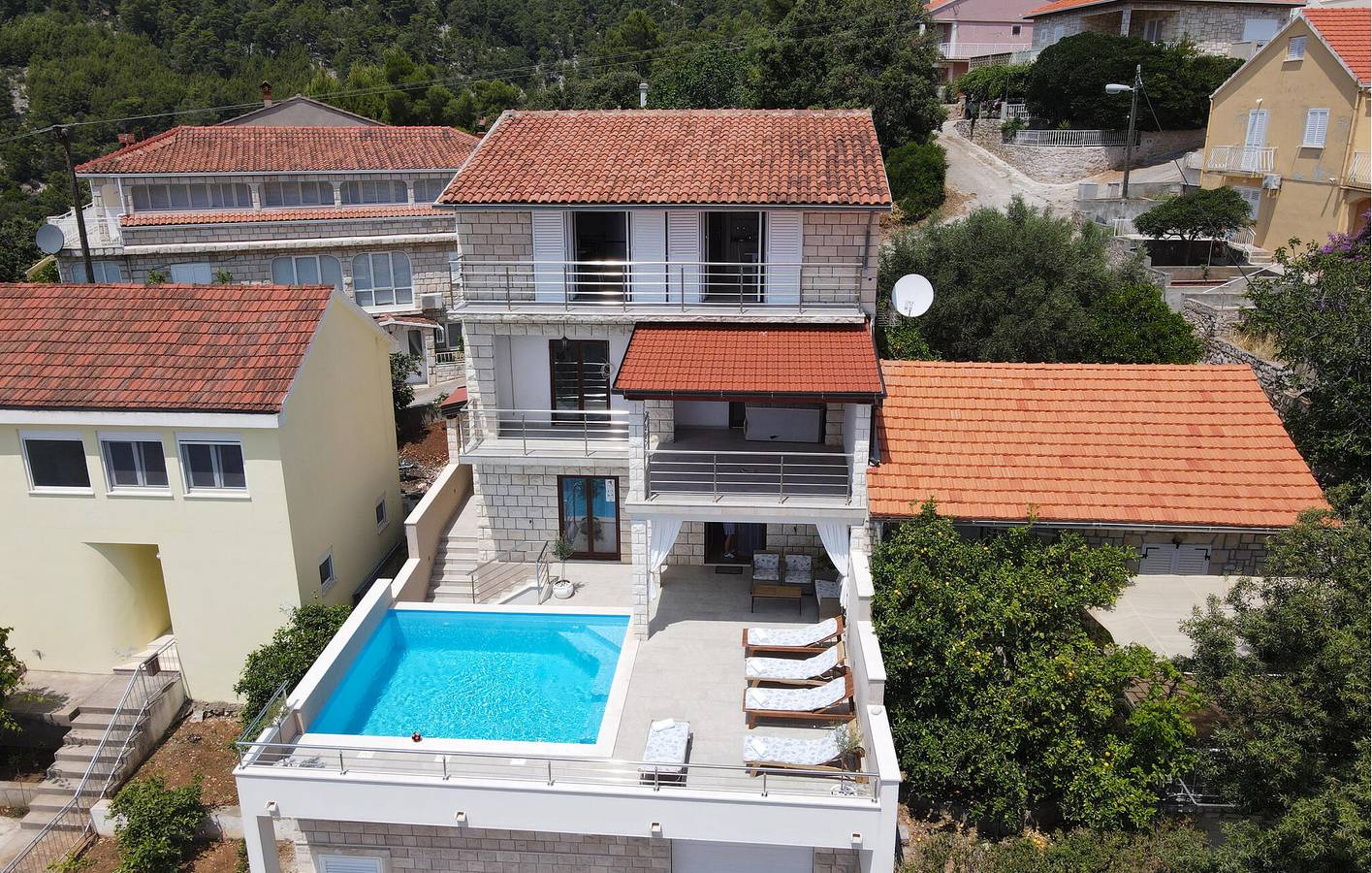 Ferienhaus für 12 Personen in Brna, Dalmatinische Inseln