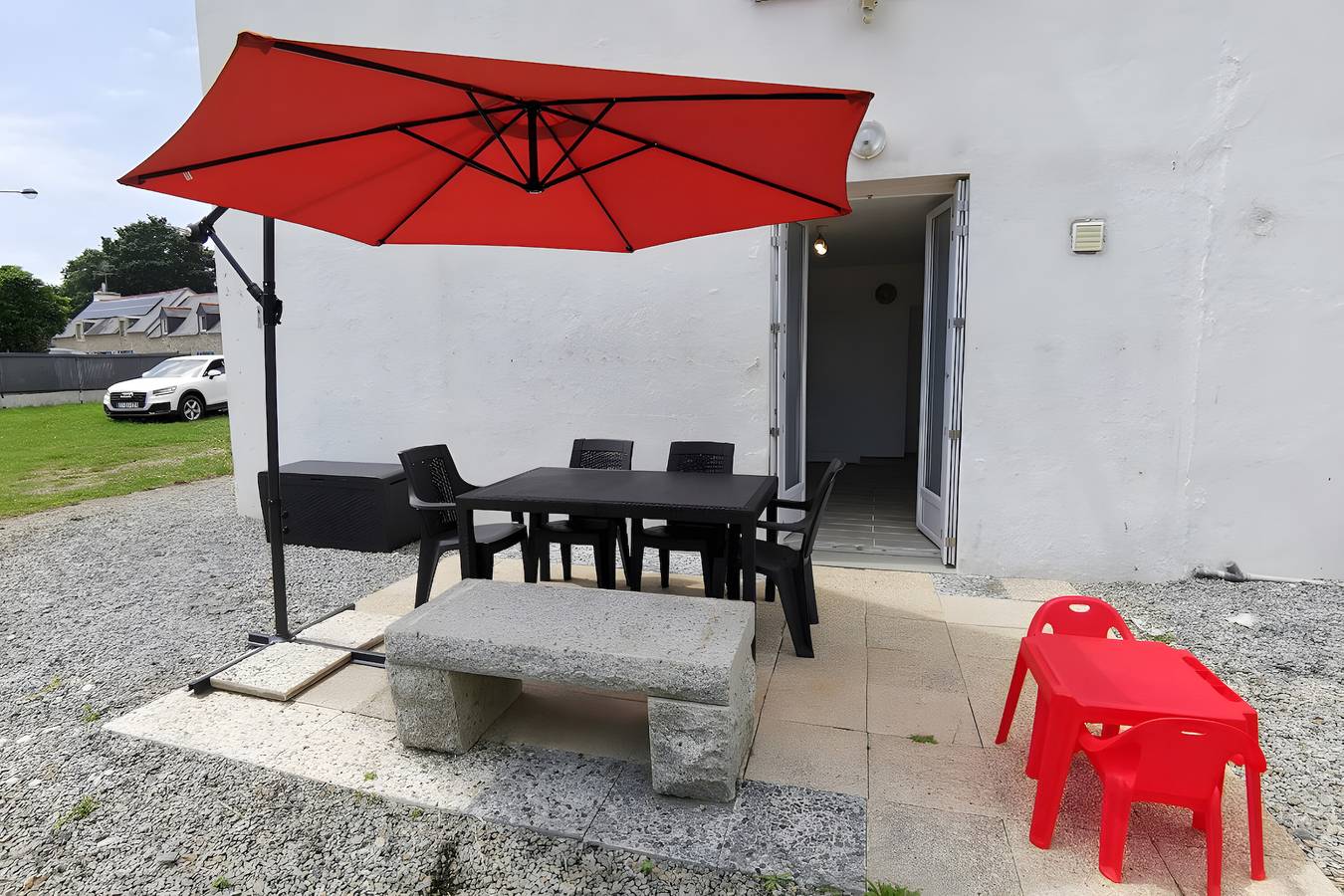 Apartamento entero, Apartamento 'Penfret' con Terraza Privada, Jardín Compartido y Wi-Fi in Fouesnant, Côte de Cornouaille