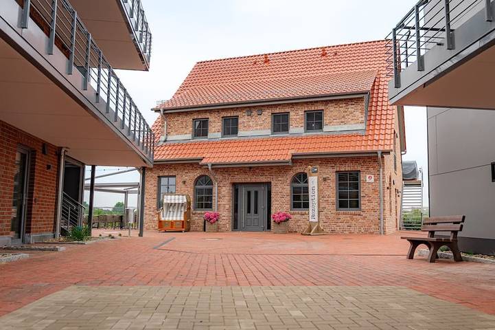 Ferienwohnung für 4 Personen, mit Garten und Balkon sowie Sauna in Grünendeich