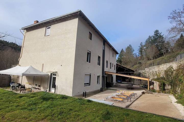 Maison de vacances pour 22 personnes, avec jardin