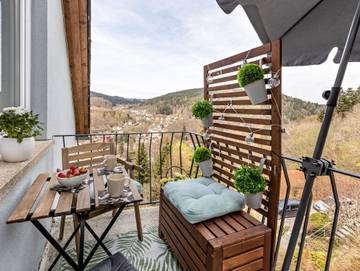 Ferienwohnung für 4 Personen, mit Balkon in Triberg