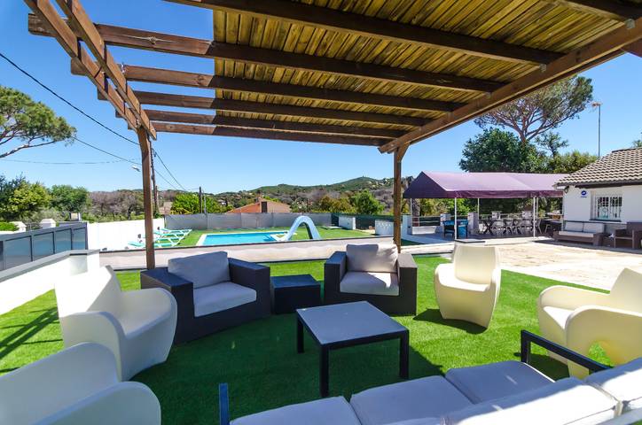 Location de vacances pour 10 personnes, avec jardin à Maçanet de la Selva - 3