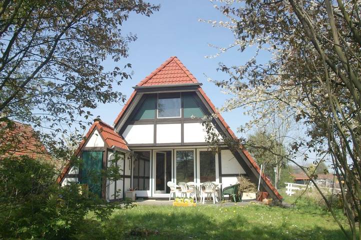 Ferienhaus für 9 Personen, mit Terrasse und Garten sowie Ausblick