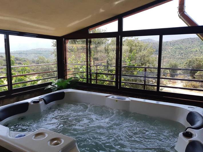 Casa de vacaciones para 21 personas, con jardín además de jacuzzi y piscina en Valle del Alberche - 4