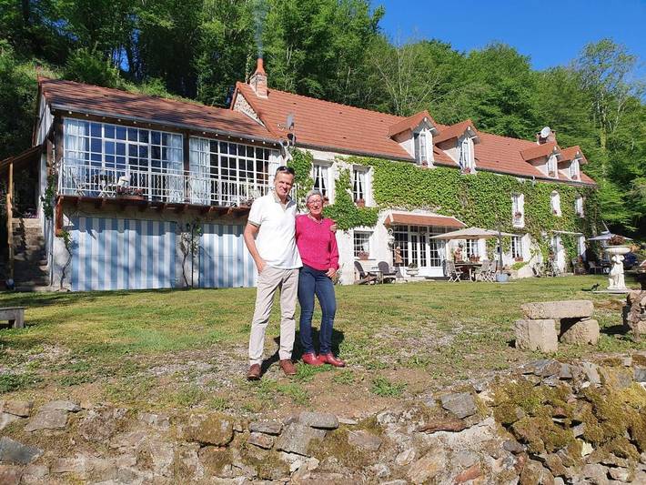 Maison de vacances pour 6 personnes, avec jardin ainsi que vue et vue sur le lac, animaux acceptés