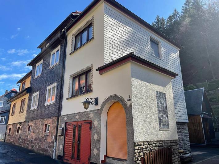 Ferienwohnung für 4 Personen, mit Terrasse und Garten in Masserberg