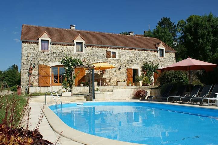 Maison de vacances pour 10 personnes, avec terrasse et jardin, animaux acceptés