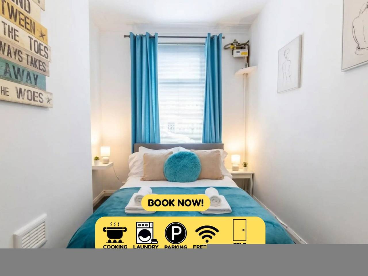 Entire apartment, Alice Street Retreat - 1Br Sleeps 4 Street Parking in South Shields, South Tyneside