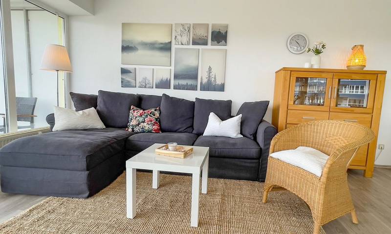 Ferienwohnung für 6 Personen, mit Ausblick und Balkon in Sahlenburg - 2