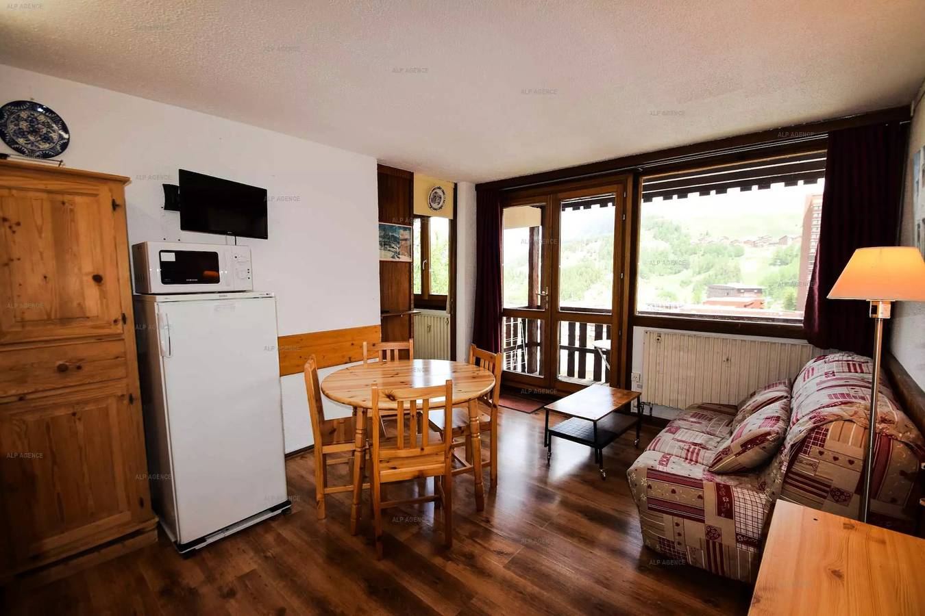 Appartement entier, 2 Pièces 4 pers. - Le Mustag - 021Mu - Plagne Centre in Plagne Centre, La Plagne-Tarentaise
