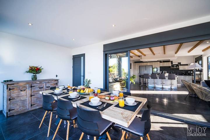 Gîte pour 8 personnes, avec piscine à L'Étang-Salé - 4