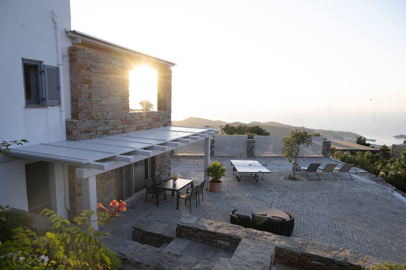 Villa für 2 Personen mit Terrasse in Kea