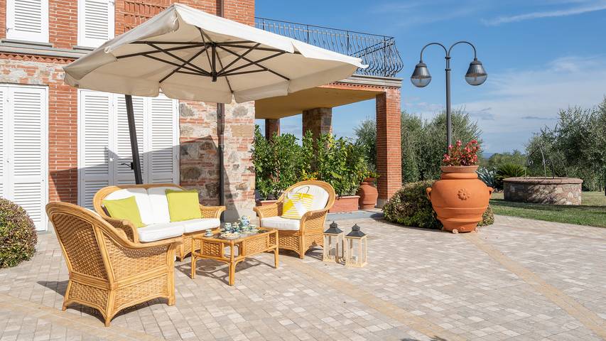 Location de vacances pour 10 personnes, avec jacuzzi et jardin à Montecarlo (Toscane) - 4