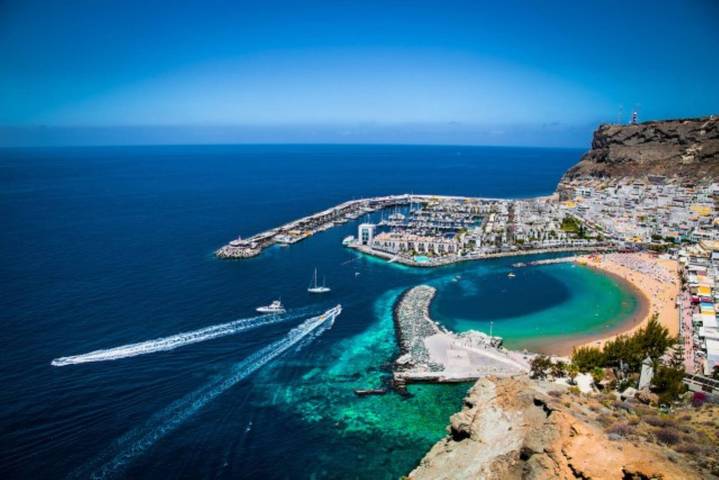 Holiday rental for 2 people, with Balcony/Terrace and Ocean view in Puerto de Mogan