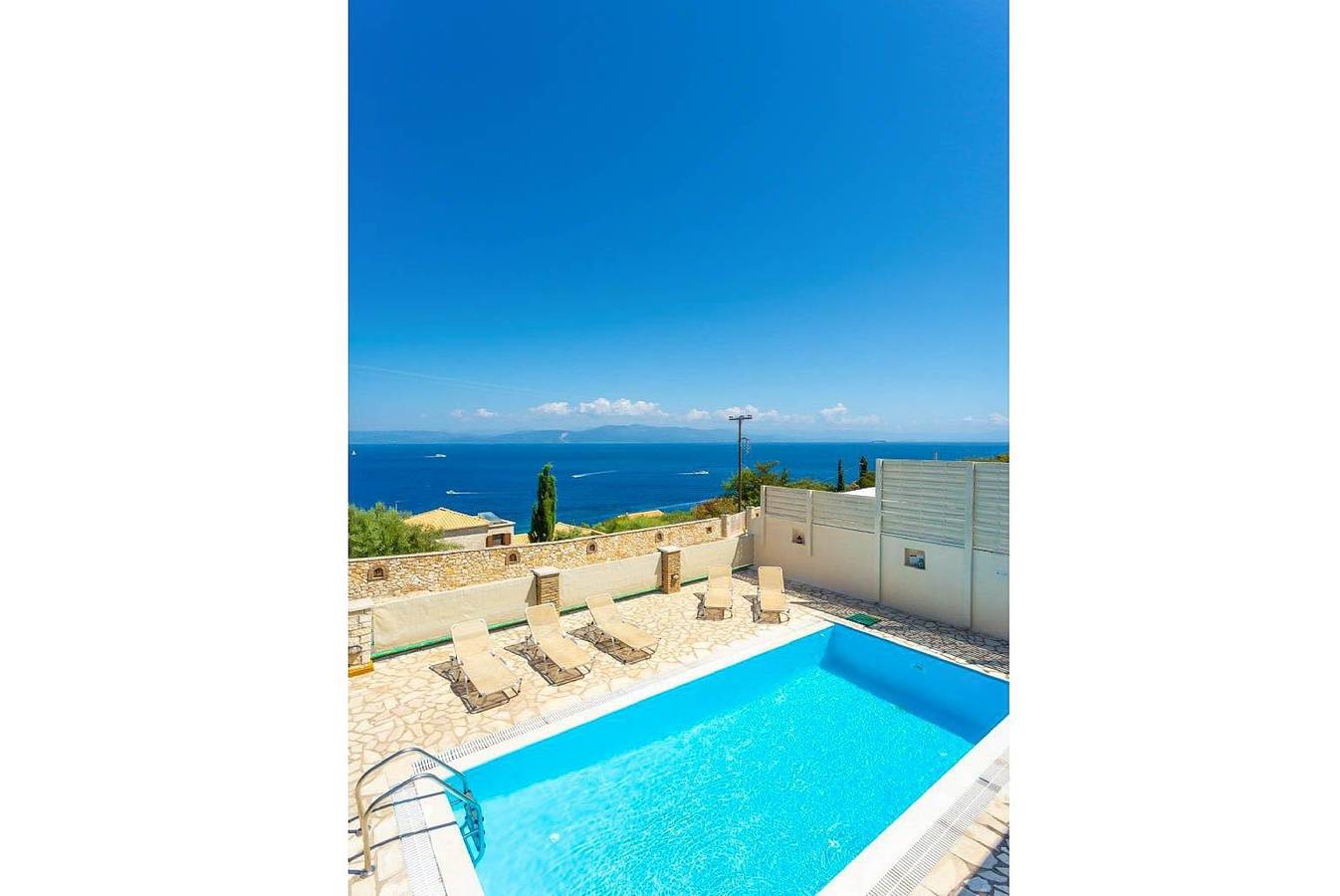 Villa pour 6 personnes avec terrasse in Ieromonachos, Paxos