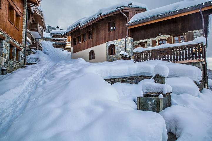 Maison pour 12 personnes, avec terrasse à Courchevel