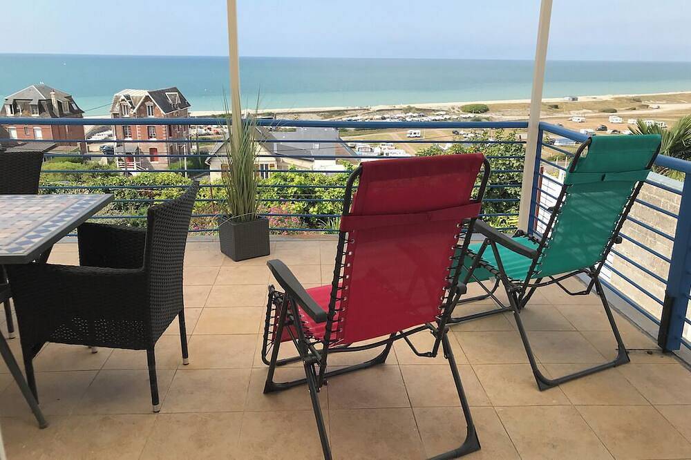 Maison - Terrasse > vue mer - Plage à 400 m in Woignarue, Région d'Abbeville