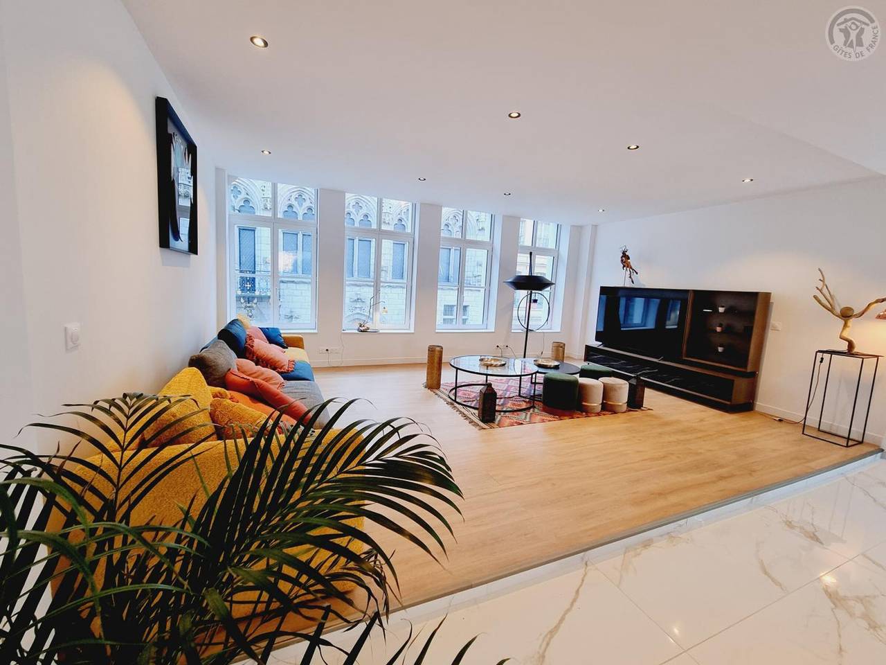 Apartamento entero, Apartamento de lujo en el centro de Douai con wifi, aire acondicionado y terraza in Douai, Norte (Francia)