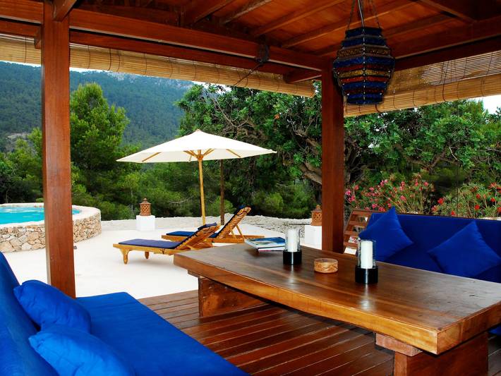 Ferienhaus für 12 Personen, mit Terrasse und Garten sowie Pool in Cala Vedella - 2