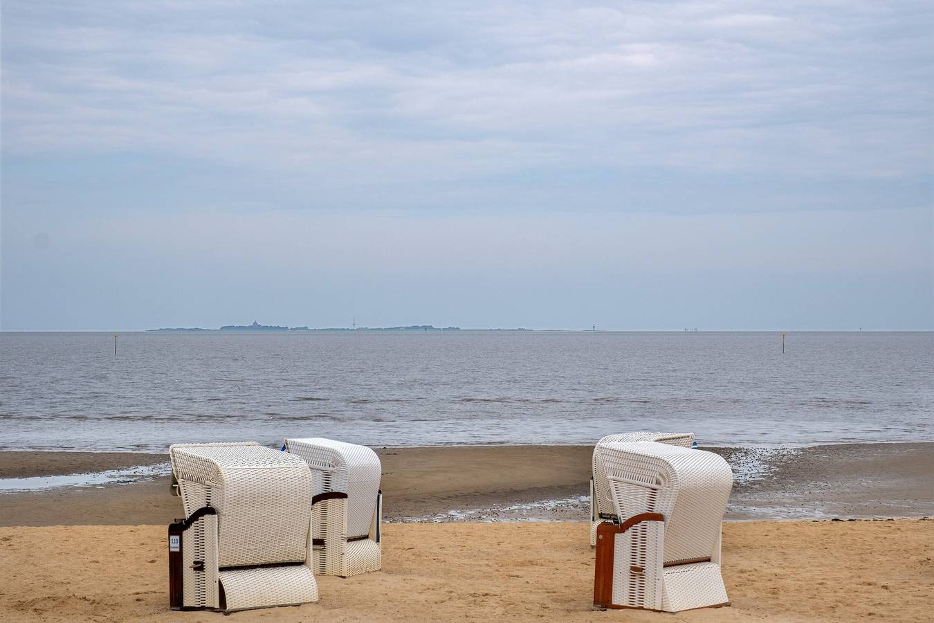 Ganzes Studio, Studio 'Mit tollem Meerblick auf Insel' mit Meerblick, privatem Garten und Wlan in Sahlenburg Strand, Cuxhaven