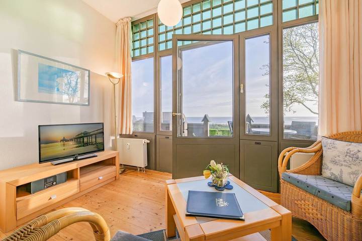 Strandhaus für 4 Personen, mit Terrasse