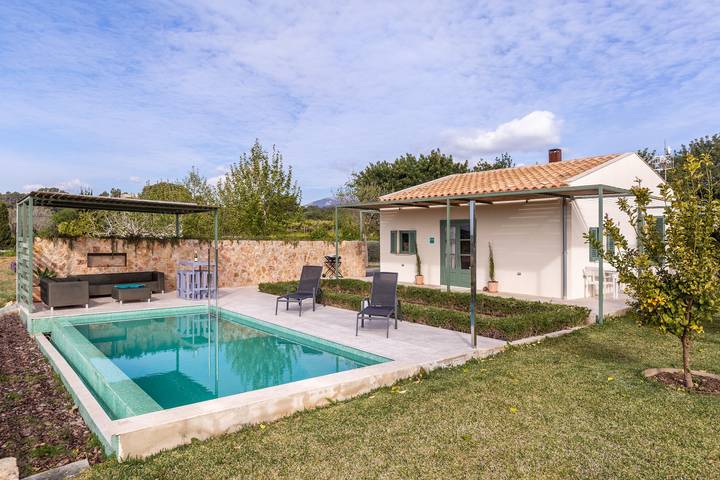 Ferienhaus "Sa Verdal" mit Pool, Wlan, Klimaanlage und Garten in Moscari, Selva
