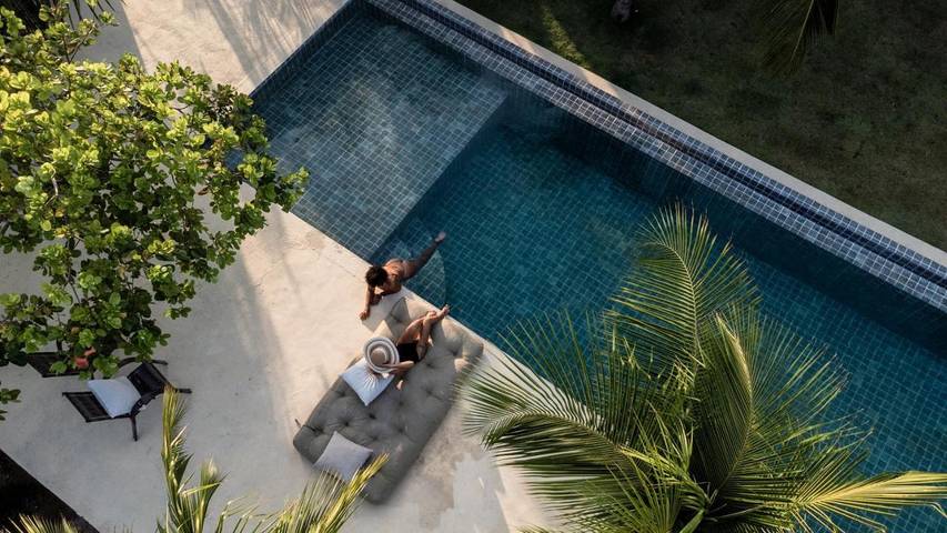 Casas e apartamentos de temporada para 4 pessoas, com jardim e piscina em Camocim