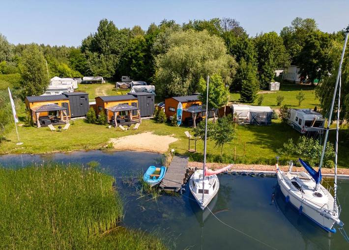 Location de vacances pour 4 personnes, avec vue sur le lac et sauna ainsi que vue et terrasse à Poznań - 4