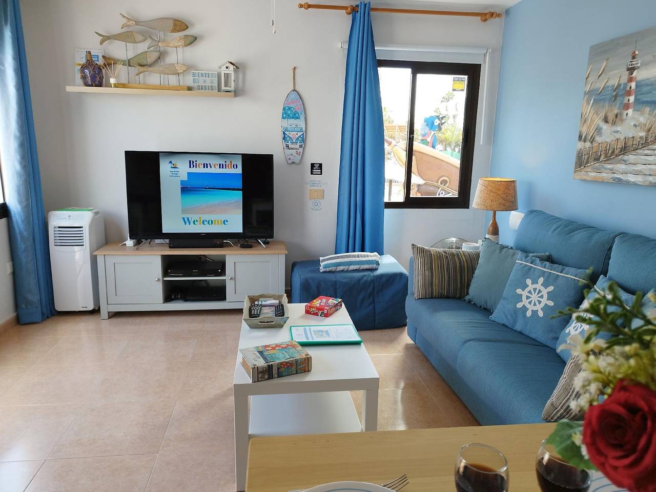 Appartamento intero, Appartamento vacanza per 2 Persone  + 2 Bambini ca. 40 qm in Corralejo, Fuerteventura (Costa nord di Fuerteventura) in Corralejo, La Oliva