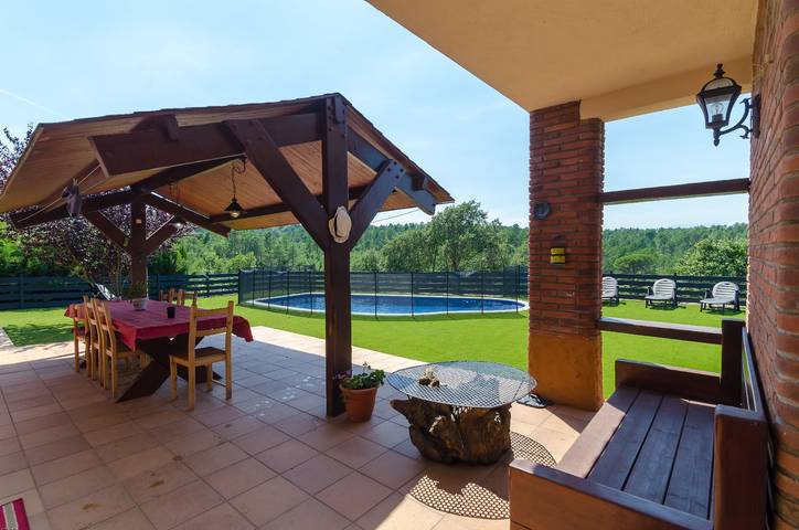 Casa rural para 8 personas, con jardín en Vidreras - 3