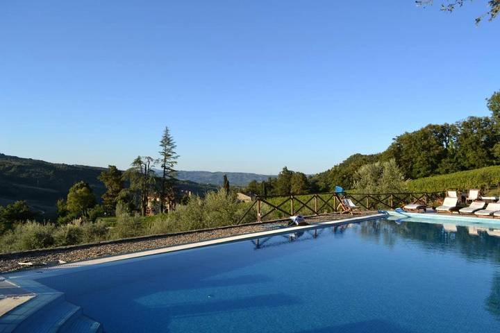 Location de vacances pour 2 personnes, avec jacuzzi ainsi que piscine et jardin à Orvieto - 3