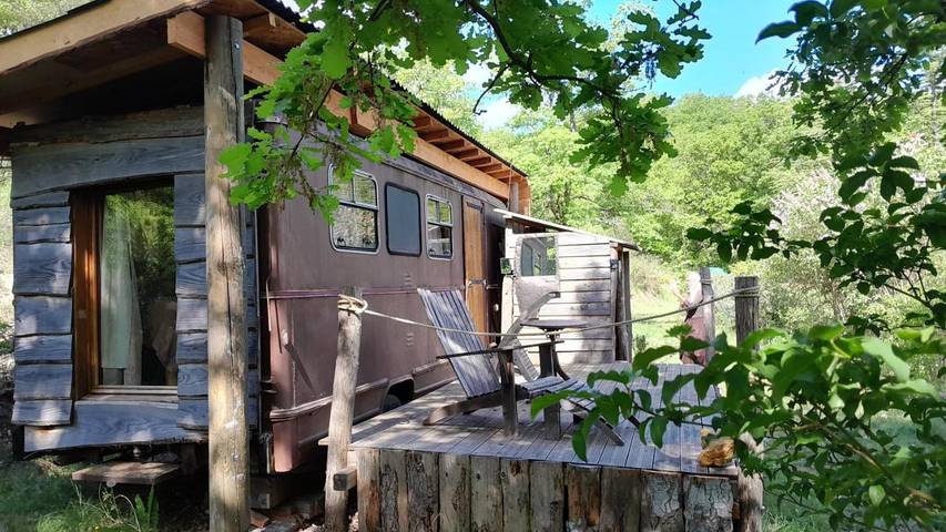 Appartement de vacances, avec Terrasse ainsi que Jardin et Vue