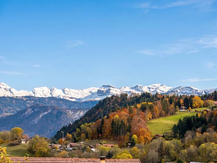 Location de vacances pour 5 personnes, avec Balcon/Terrasse à Mont-Saxonnex